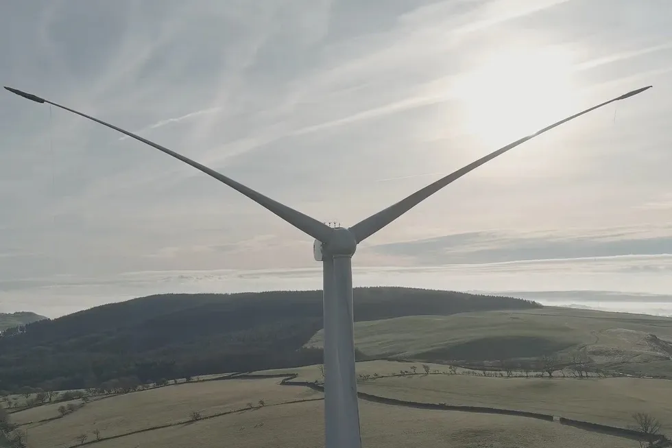 RIpple Energy claimed having developed the UK's first community-owned wind farm in Wales (pictured).
