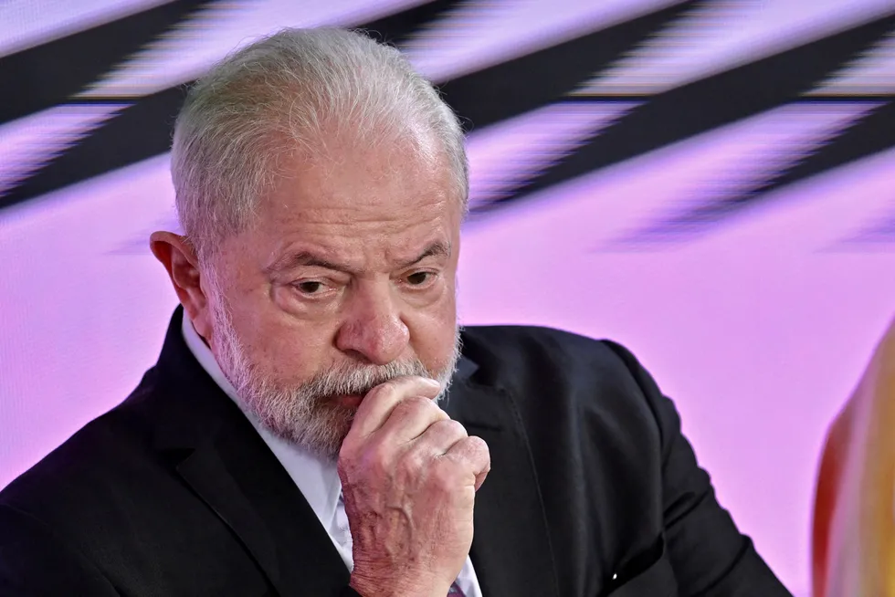 Think on it: Brazilian President Luiz Inacio Lula da Silva.