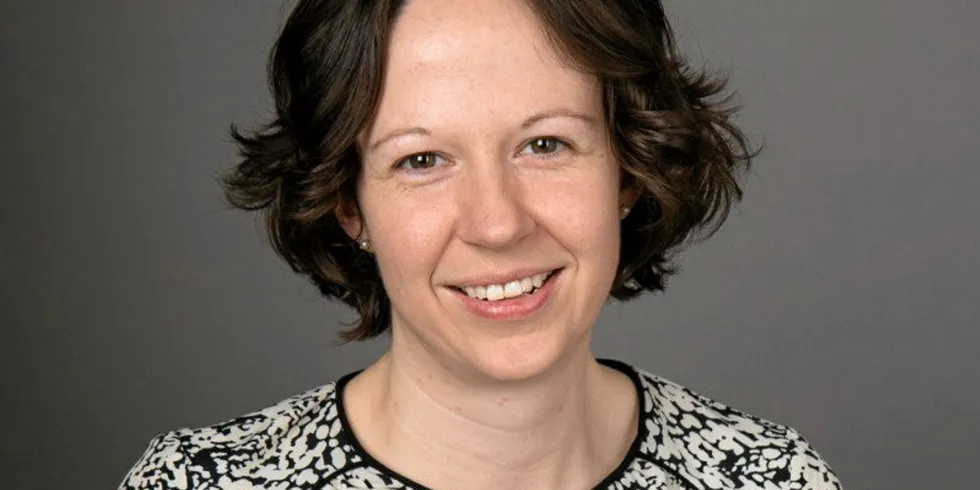 Sarah Holden says that In the short term, the average age of vessels is likely to climb.