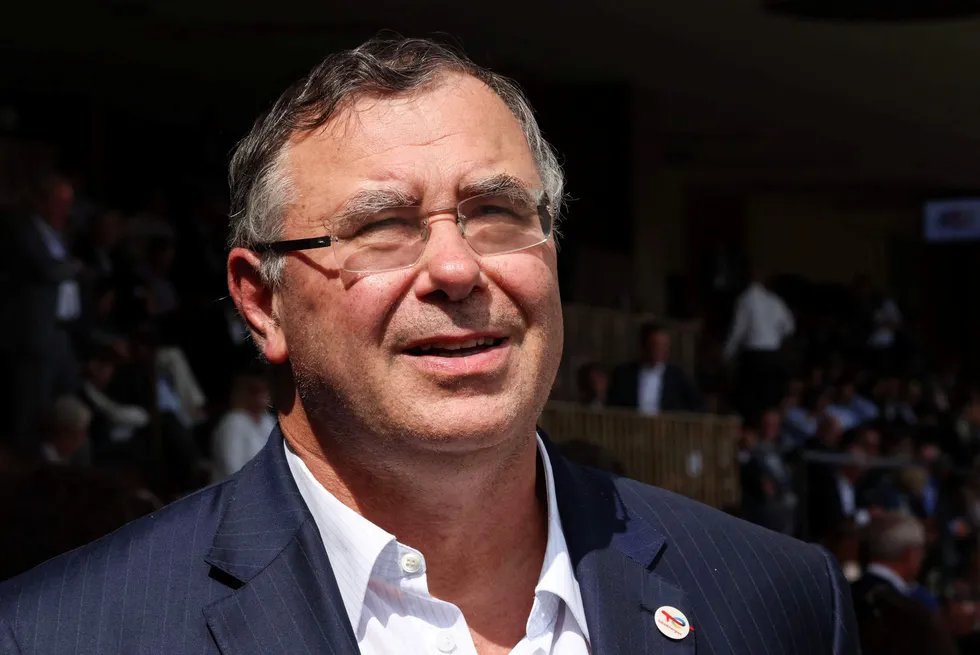 TotalEnergies chief executive Patrick Pouyanne.