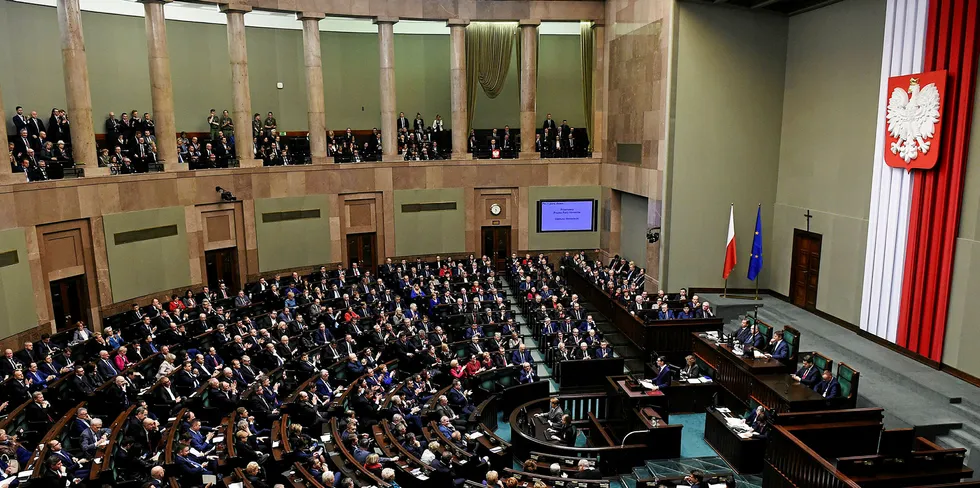 An auction programme approved by the Polish parliament was among the factors boosting the regional wind outlook.