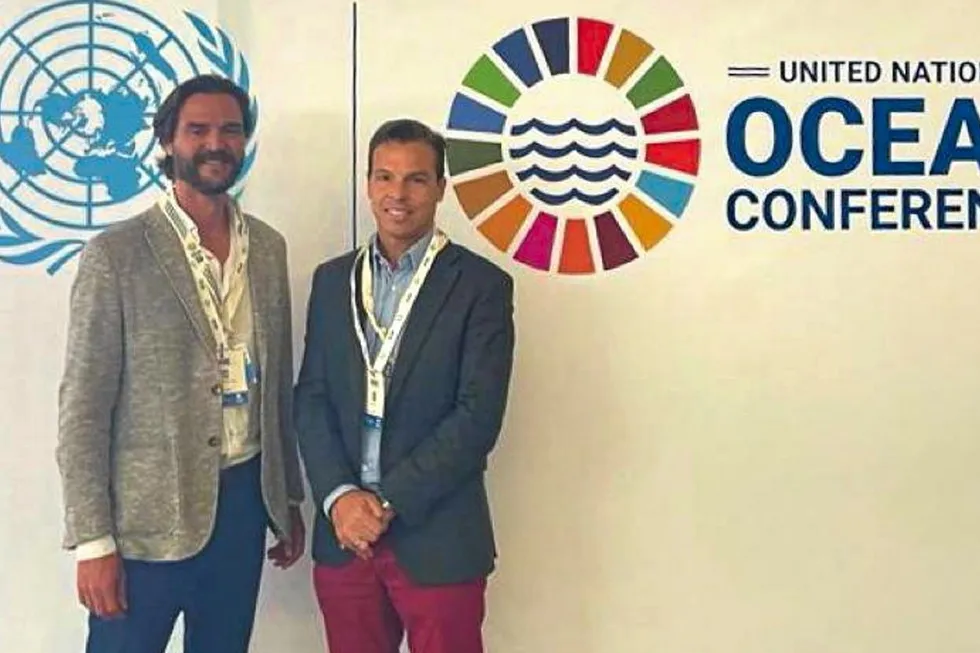 "We hope to make between two to three investments before the end of the year, with two deals being imminent," Indico Capital Partner Andre de Almeida Santos (to the left) said.