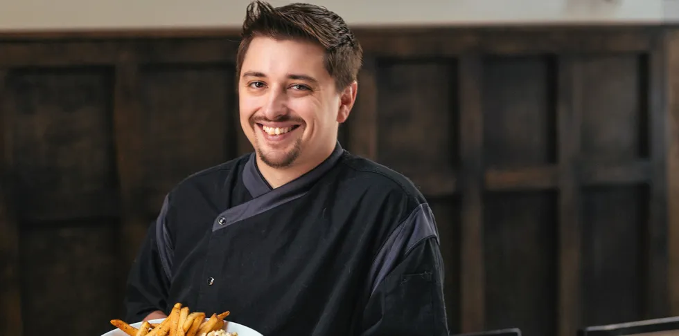 Dylan Kmiotek, head chef Pompodoro East in Nashville, served up beer-battered Alaska pollock made in partnership with a local brewing company last November as part of an ongoing GAPP campaign.