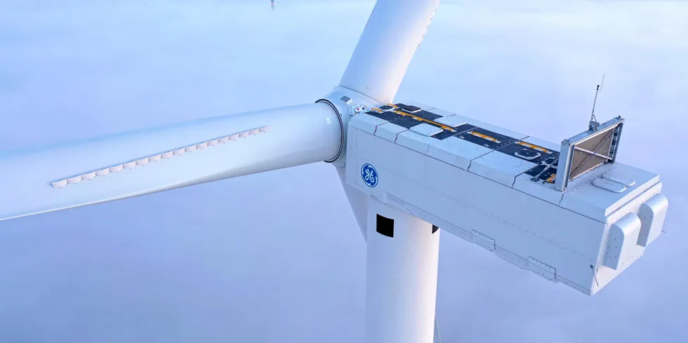 A GE turbine.