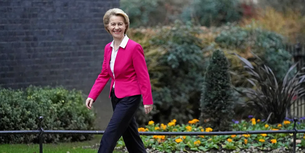 European Commission President Ursula von der Leyen