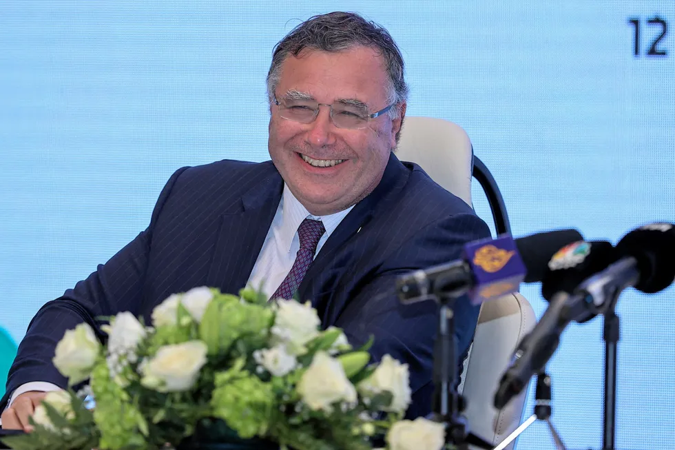 Assets sold: TotalEnergies chief executive Patrick Pouyanne.
