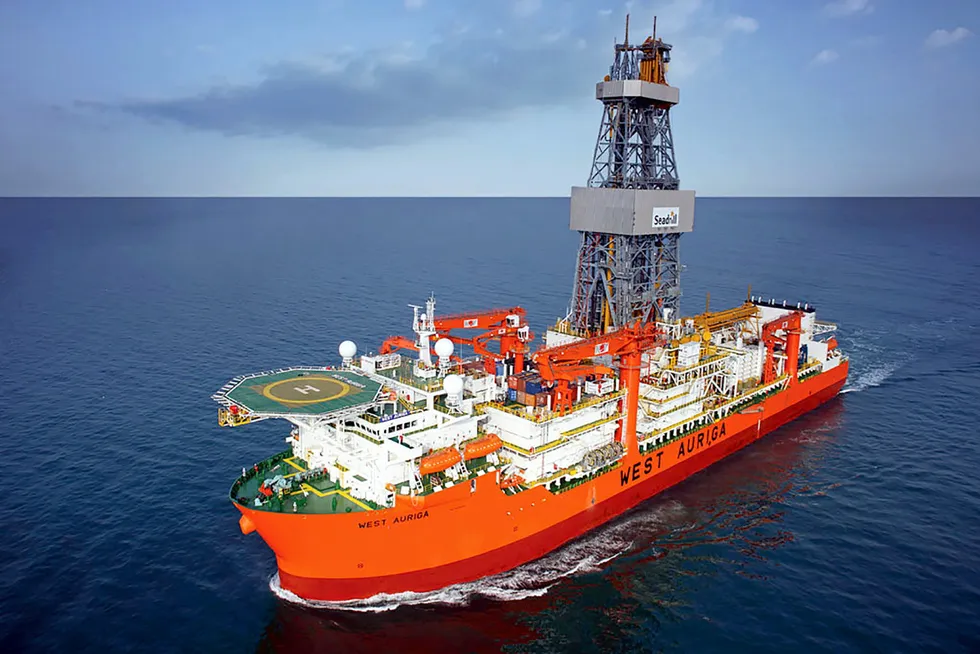 In the fleet: Seadrill's drillship West Auriga