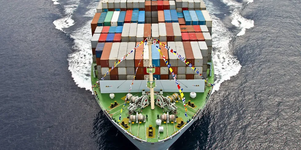 For firms with very deep pockets chartering container ships has become a viable option.