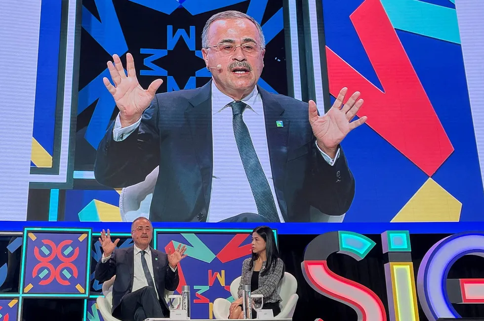 Saudi Aramco chief executive Amin Nasser.