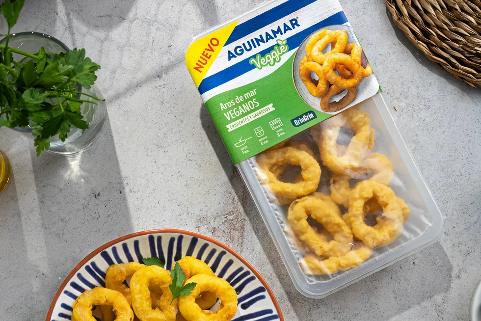 The vegan product launch reflects Aguinamar's move towards plant-based offerings, Angulas Aguinaga said in a statement.