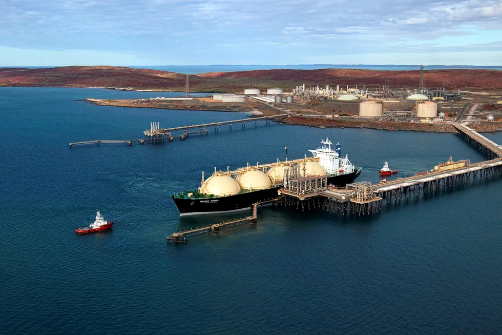 The Woodside-operated North West Shelf Venture's onshore facilities in Western Australia, which will handle Browse's production.