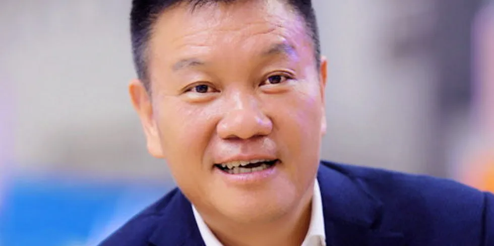 Li Zhong is CEO of Chinese aquaculture giant Guolian Aquatic.