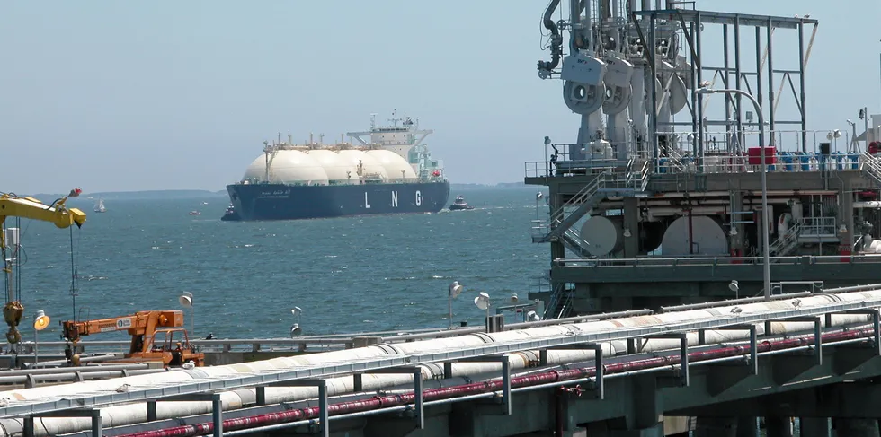 Cove Point liquefied natural gas terminal, Maryland, US