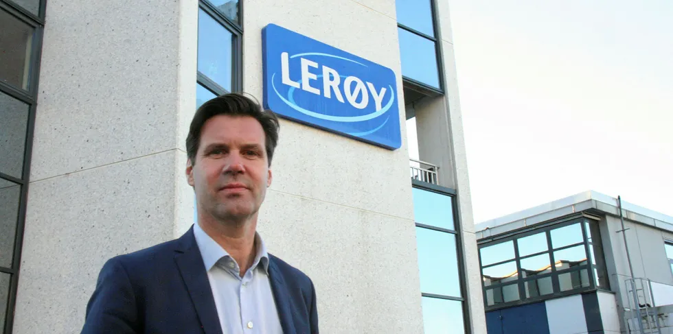 Leroy Seafood Group CEO Henning Beltestad. The company is among the defendents in the US price fixing case.