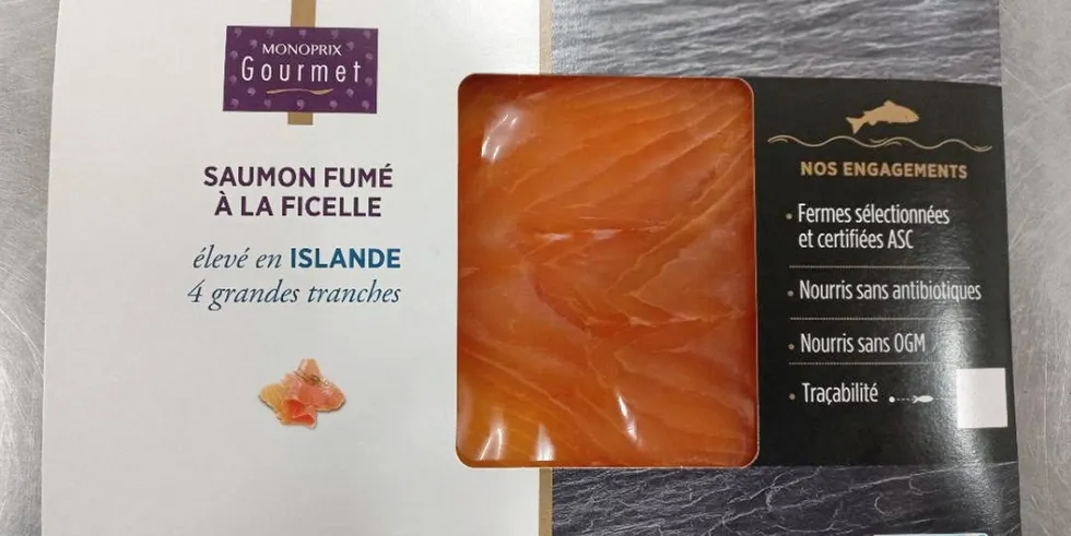 French retail giant Monoprix recalls smoked salmon line in listeria scare. Monoprix/Listeria.