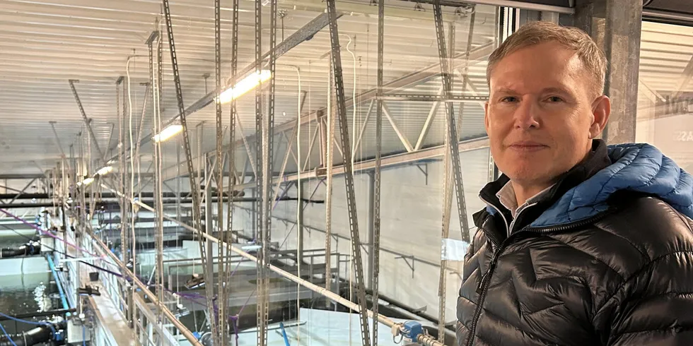 Mowi CEO Ivan Vindheim spends most of his time following up on daily operations. "It's always the focus. Operation, operation and operation again."