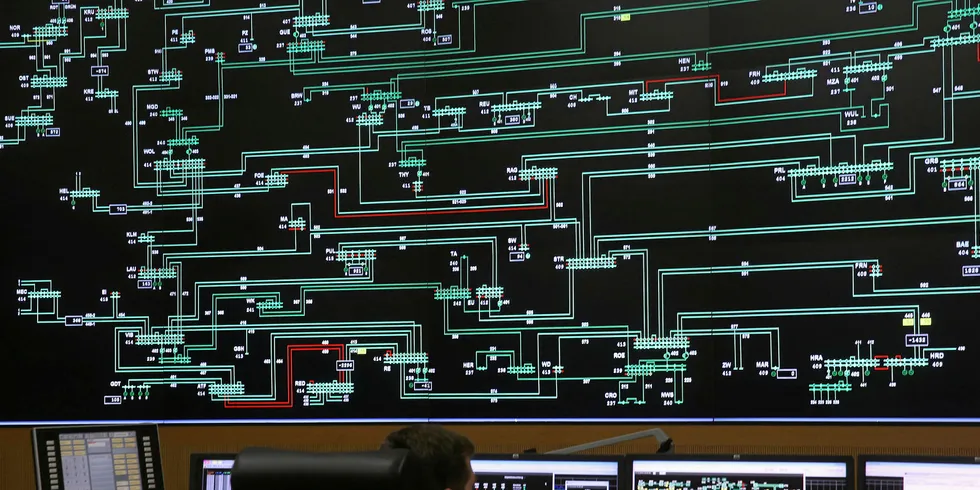 control center of grid operator 50 Hertz (Photo by Sean Gallup/Getty Images)