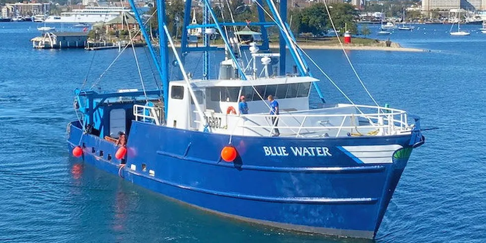 The Blue Water is part of a fleet of 15 scallop and 9 groundfish vessels owned by Blue Harvest Fisheries.