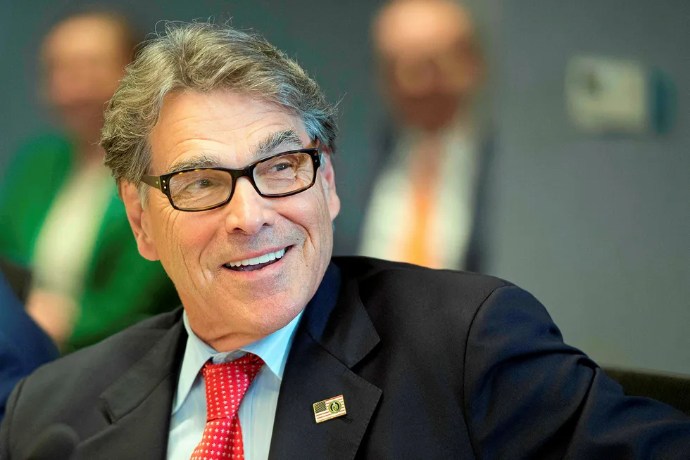 US Energy Secretary: Rick Perry