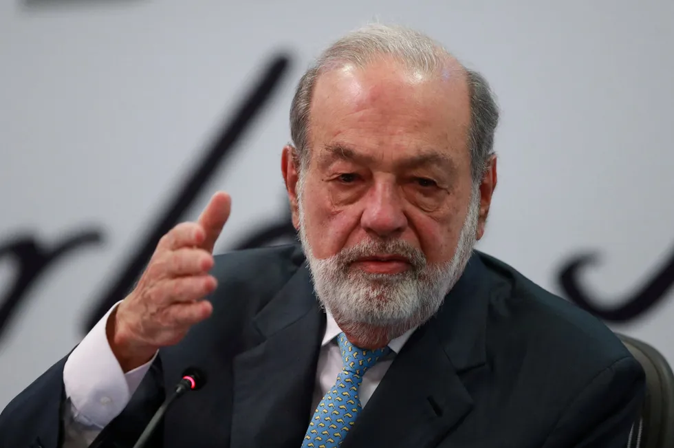 New endeavour: Mexican billionaire Carlos Slim