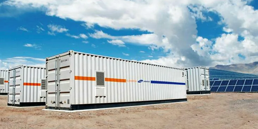 Sungrow will supply storage technology to the battery project.
