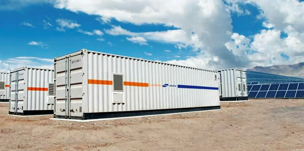 Sungrow is supplying battery technology to Minety.