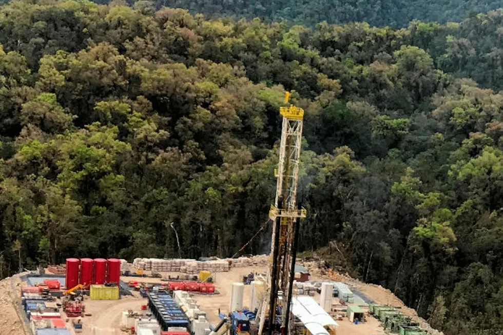 Centre of discussions: the P'nyang gas field in Papua New Guinea