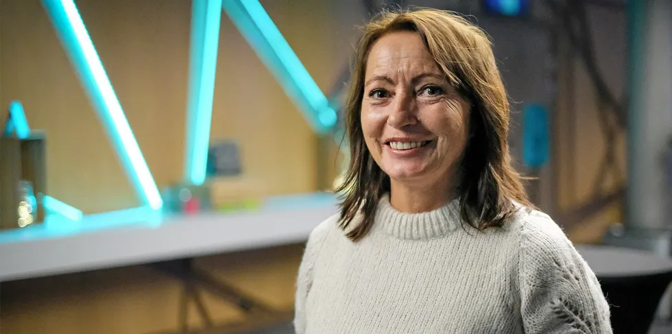 Hege Eltoft, first female fish mate for Aker BioMarine's Saga Sea vessel in Antarctica.