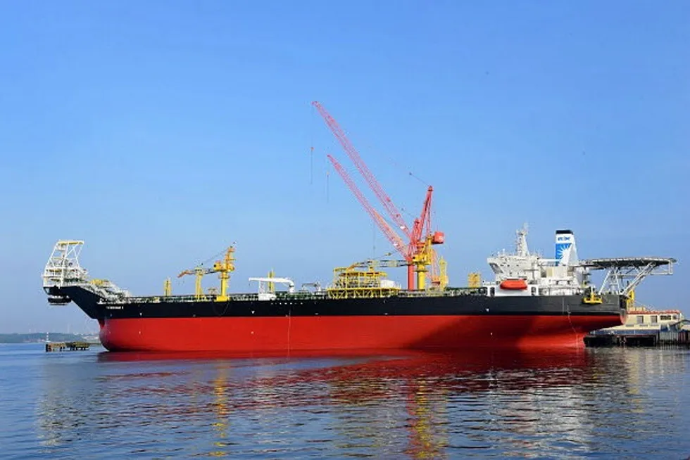 Troubled times: the Benchamas 2 floating storage and offloading vessel.