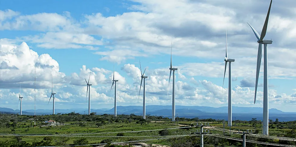 Actis' Ventos de São Clemente wind farm in Northeast Brazil.