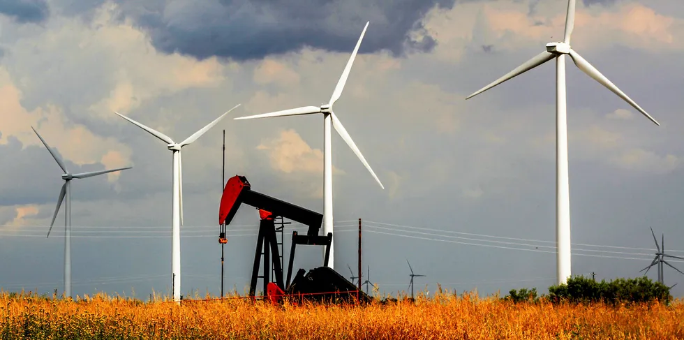 Wind is looming over the future of oil & gas.
