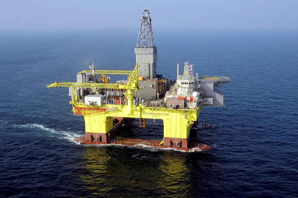 Dry well: Tawhaki-1 was drilled using the the semi-submersible COSL Prospector