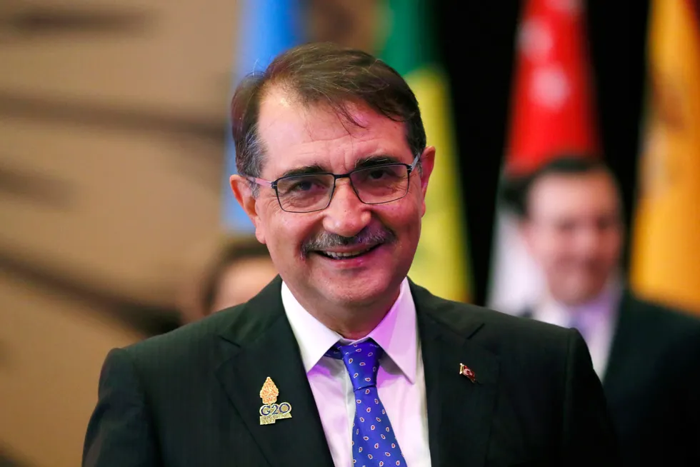 Gas boost: Turkish Energy & Natural Resources Minister Fatih Donmez.