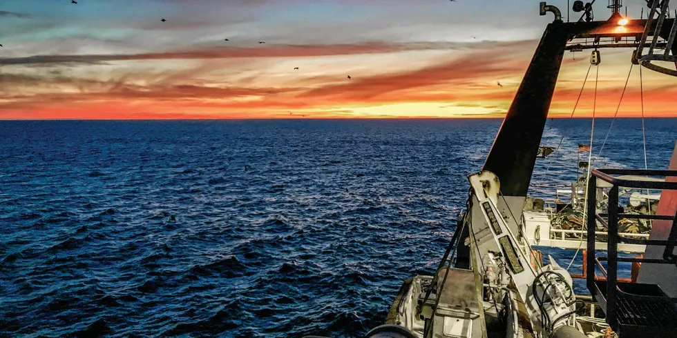 American Seafoods expressed "immense gratitude" on LinkedIn for crew members who navigated the season during COVID.