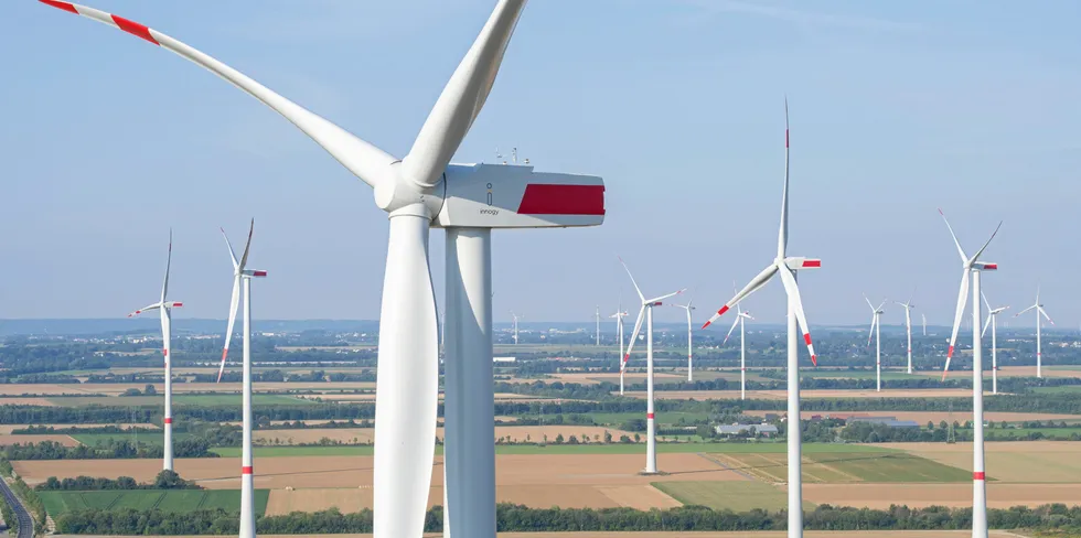 RWE's Frohnhoven wind farm in Germany