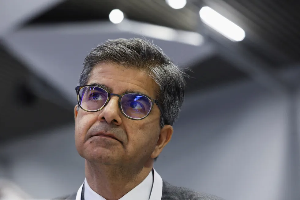 Challenges: Tullow Oil chief executive Rahul Dhir.