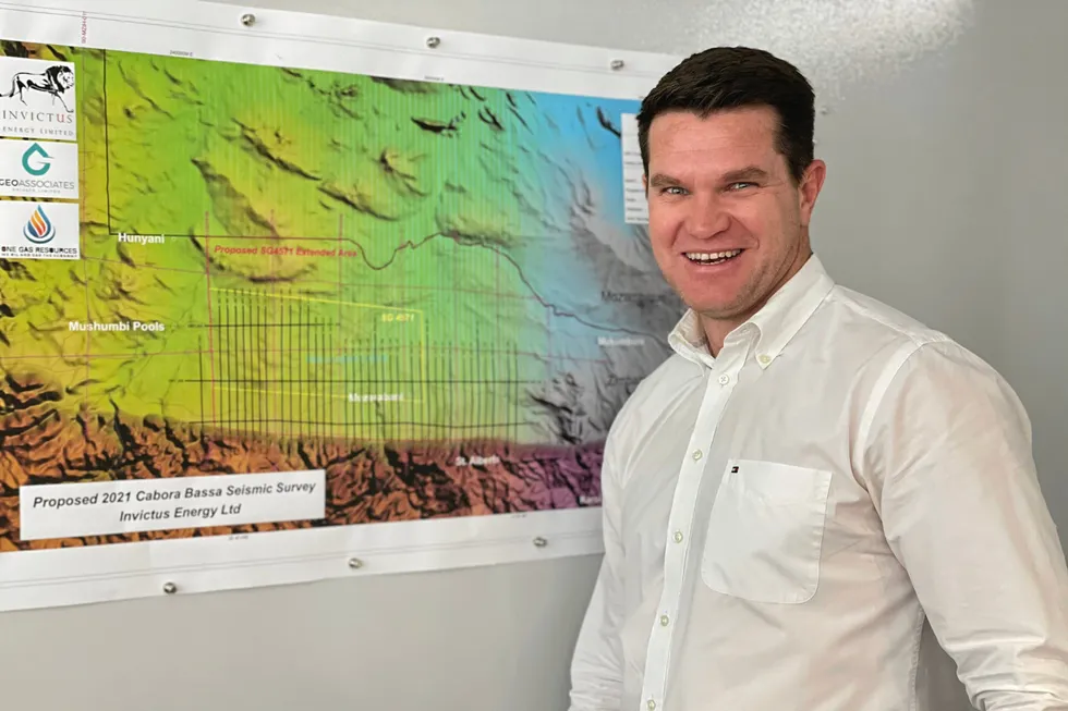 Scott Macmillan, managing director of Australian junior Invictus Energy.