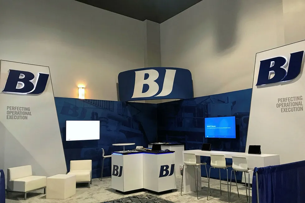 BJ Services: four-year contract with Haynesville player Aethon