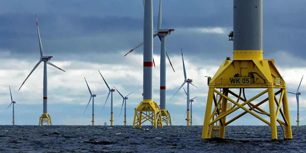 The 350MW Wikinger wind farm off Germany was one of the arrays inaugurated in 2018