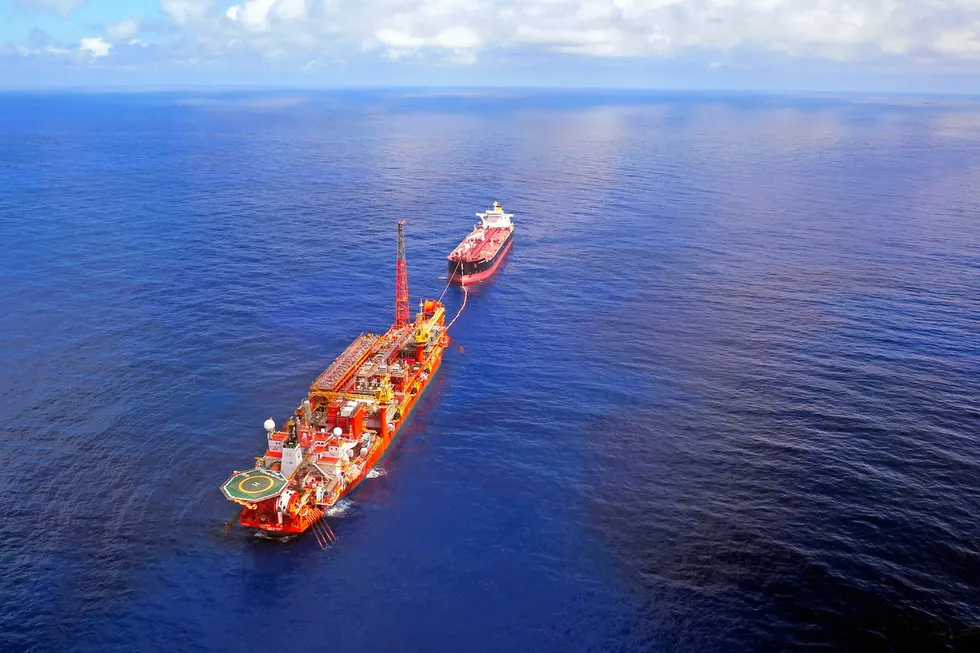 Onboard incident: the Cidade de Itajai floating production, storage and offloading vessel.