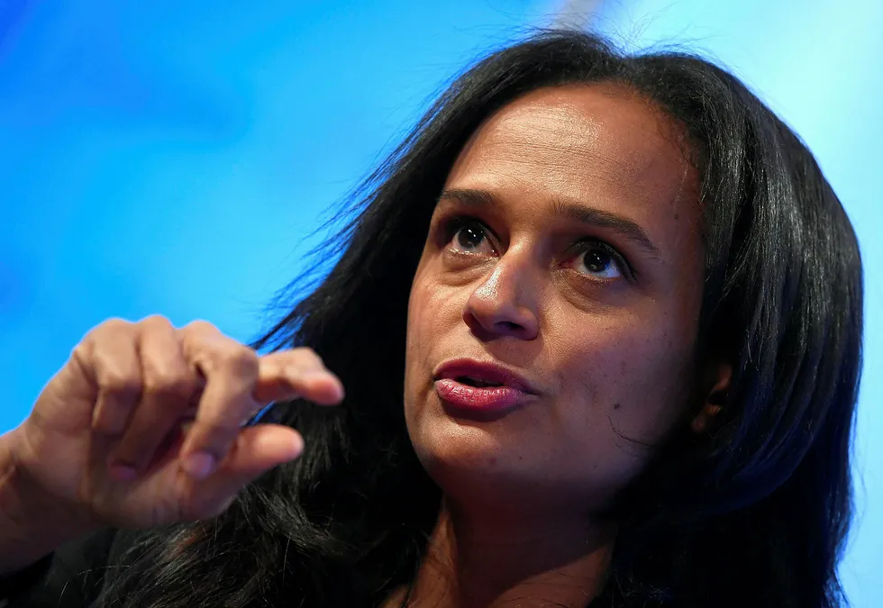 Battling: Isabel dos Santos, former chairwoman of Sonangol