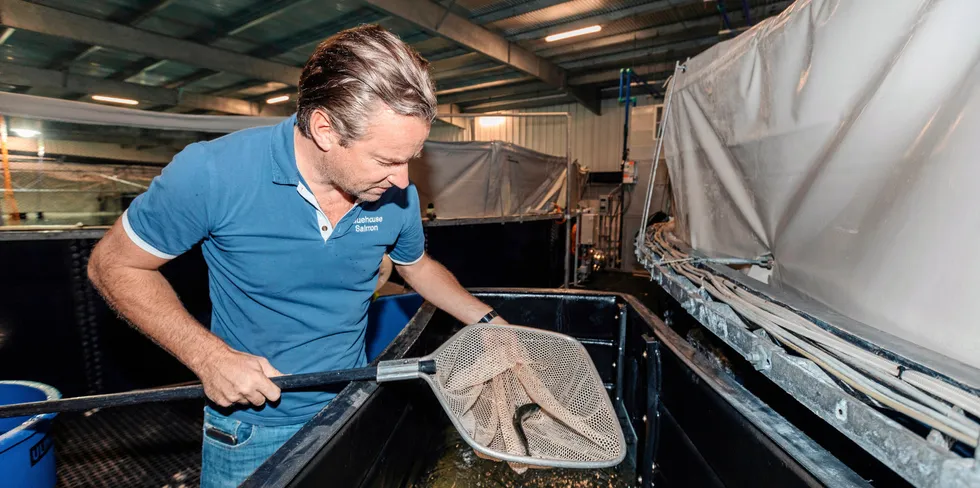 Atlantic Sapphire CEO Johan Andreassen is pleased with the outcome of his company's latest share issue.