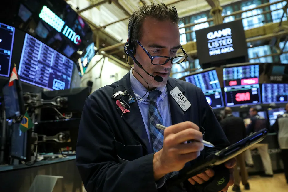 Oil price: Brent crude futures fell 26 cents to settle at $75.95 a barrel