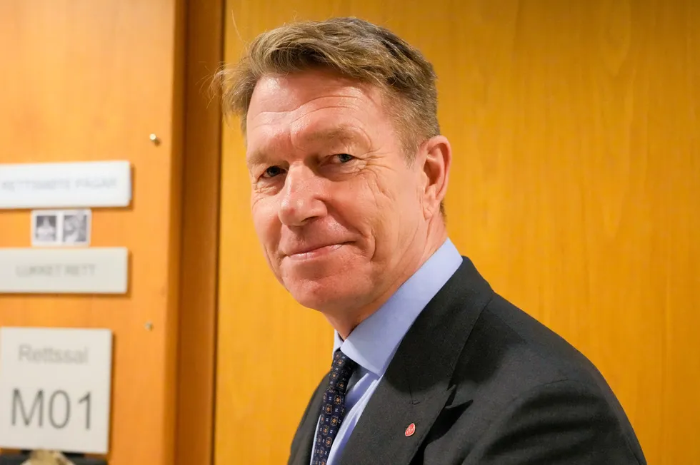 Norway’s Minister of Energy Terje Aasland