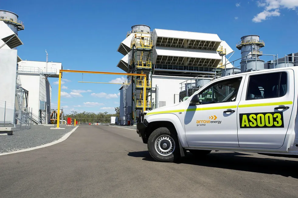 Arrow Energy.: the company is pressing forward with its A$10 billion Surat Gas Project