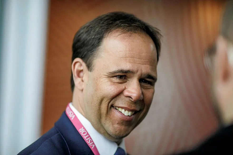 Costs: Aker chief executive Luis Araujo