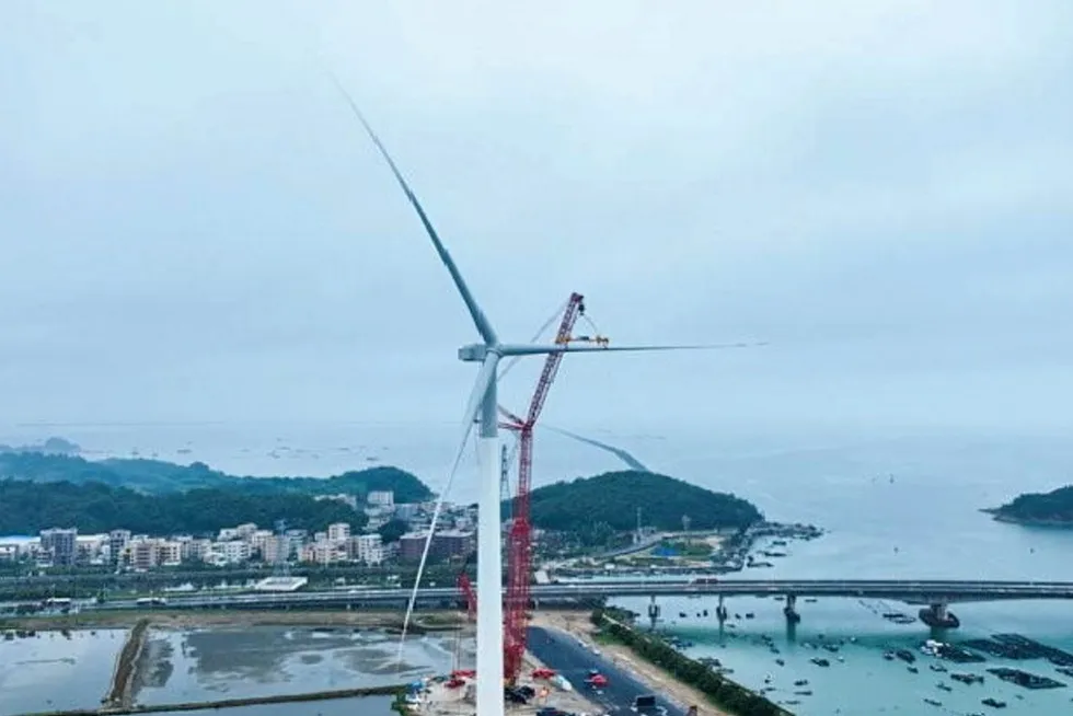 Dongfang Electric's 18MW machine.