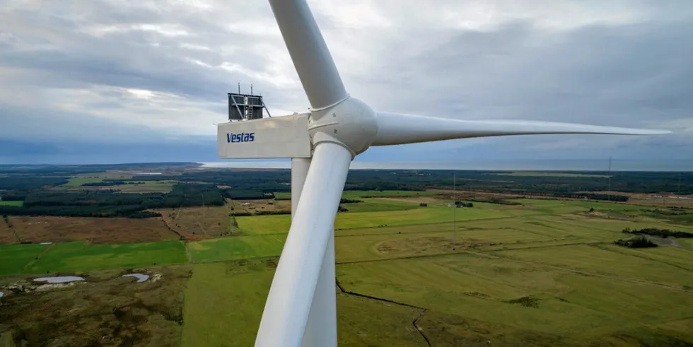 Vestas V162 6MW turbine