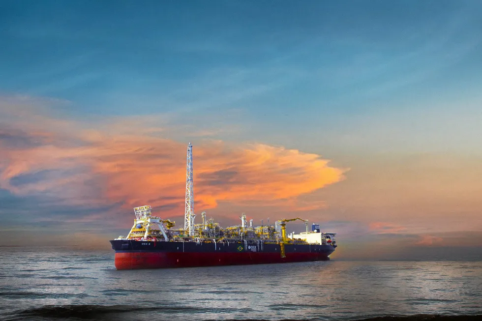 Bid in: the Atlanta FPSO (formerly OSX-2) will enter production in the Atlanta field offshore Brazil in mid-2024