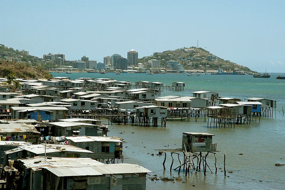 Port Moresby: the power station will be supply power to the local grid